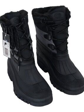 Polar Range Men's Decker Cold Grey Snow Boots - Size 11